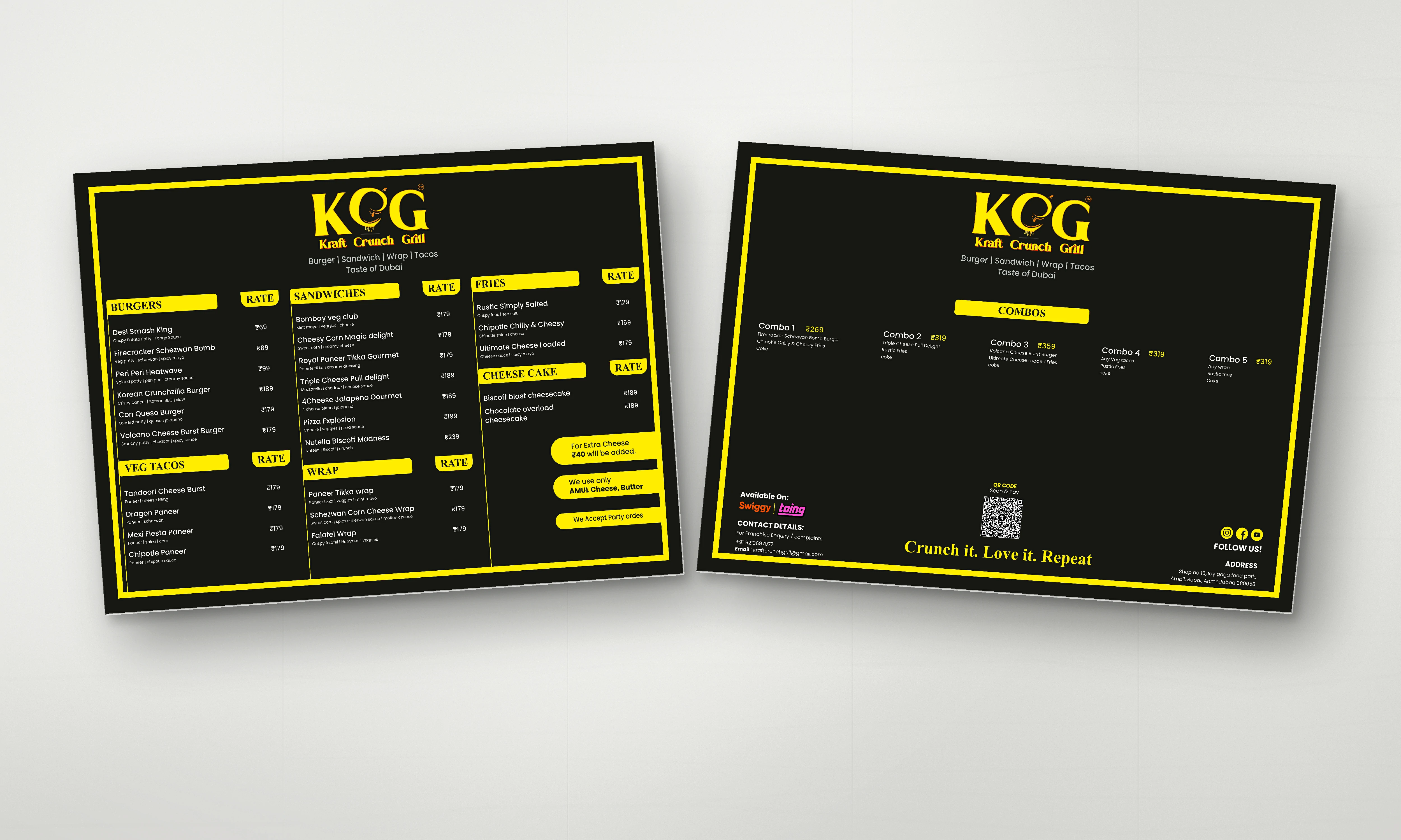 Menu Card Design portfolio project menu card-06
